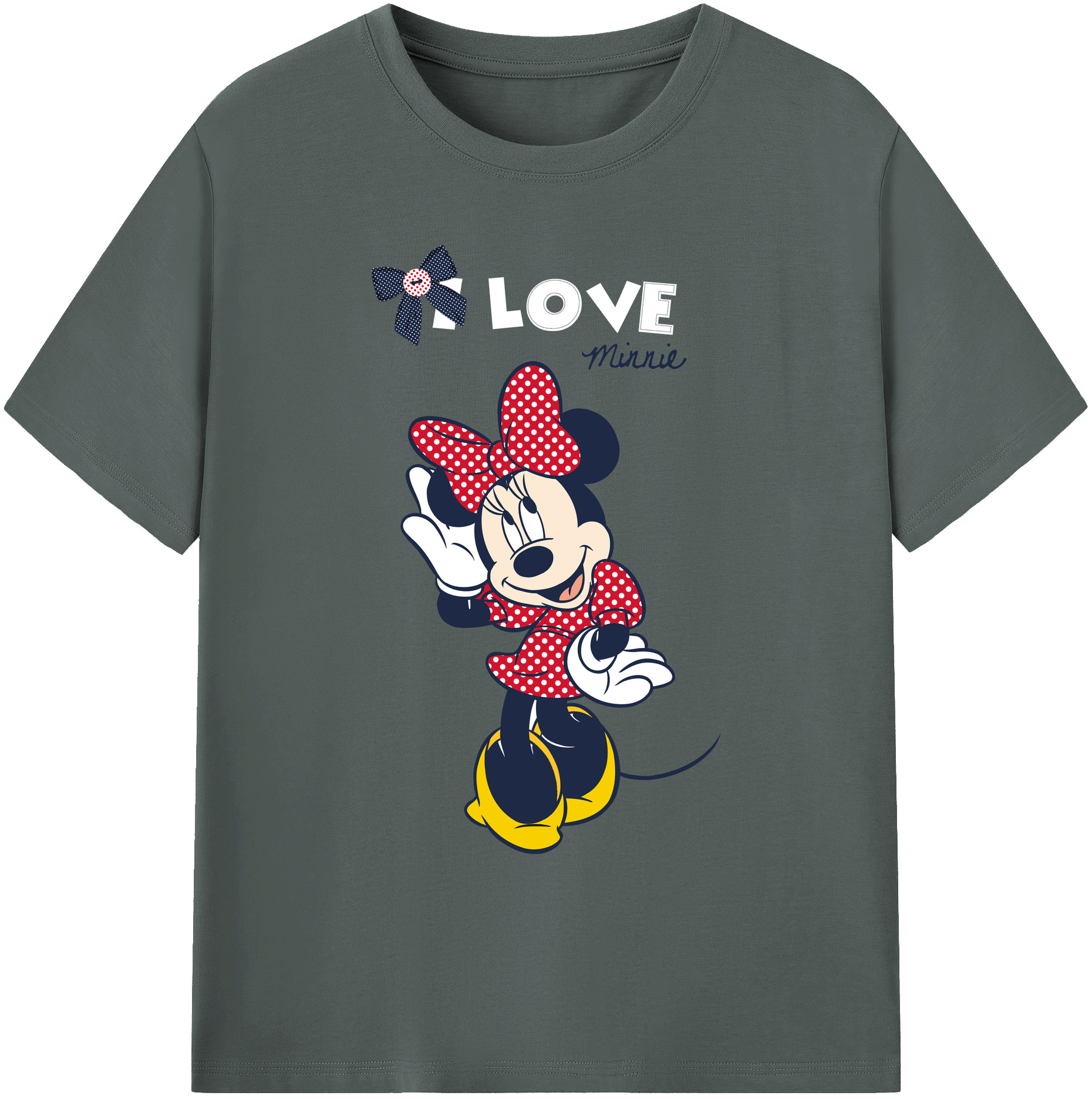 ミッキーマウス Mickey Mouse 綿100％ メンズ半袖Tシャツ｜肌触りやわらか＆通気性
